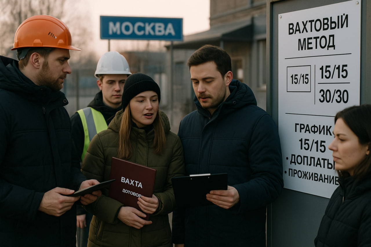 Вахта в Москве: вакансии, графики 15/15 и 30/30, сколько платят